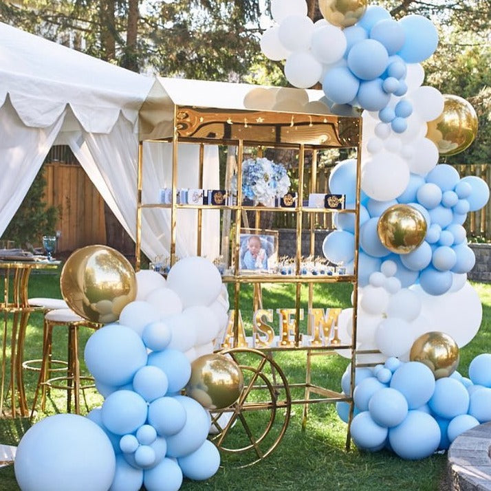 Luxuries Gold Tiered Event Display Cart