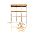 Luxuries Gold Tiered Event Display Cart